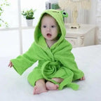 Baby Cute Mini Cartoon Bathrobes Soft Comfortable Bathrobe Warm Bath Towel For Babies Infants Beach Indoor Towel Durable Blankets Stevvex