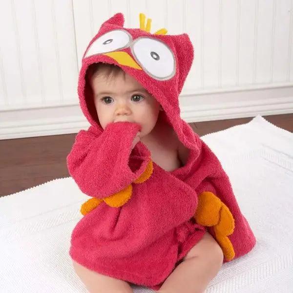 Baby Cute Mini Cartoon Bathrobes Soft Comfortable Bathrobe Warm Bath Towel For Babies Infants Beach Indoor Towel Durable Blankets Stevvex