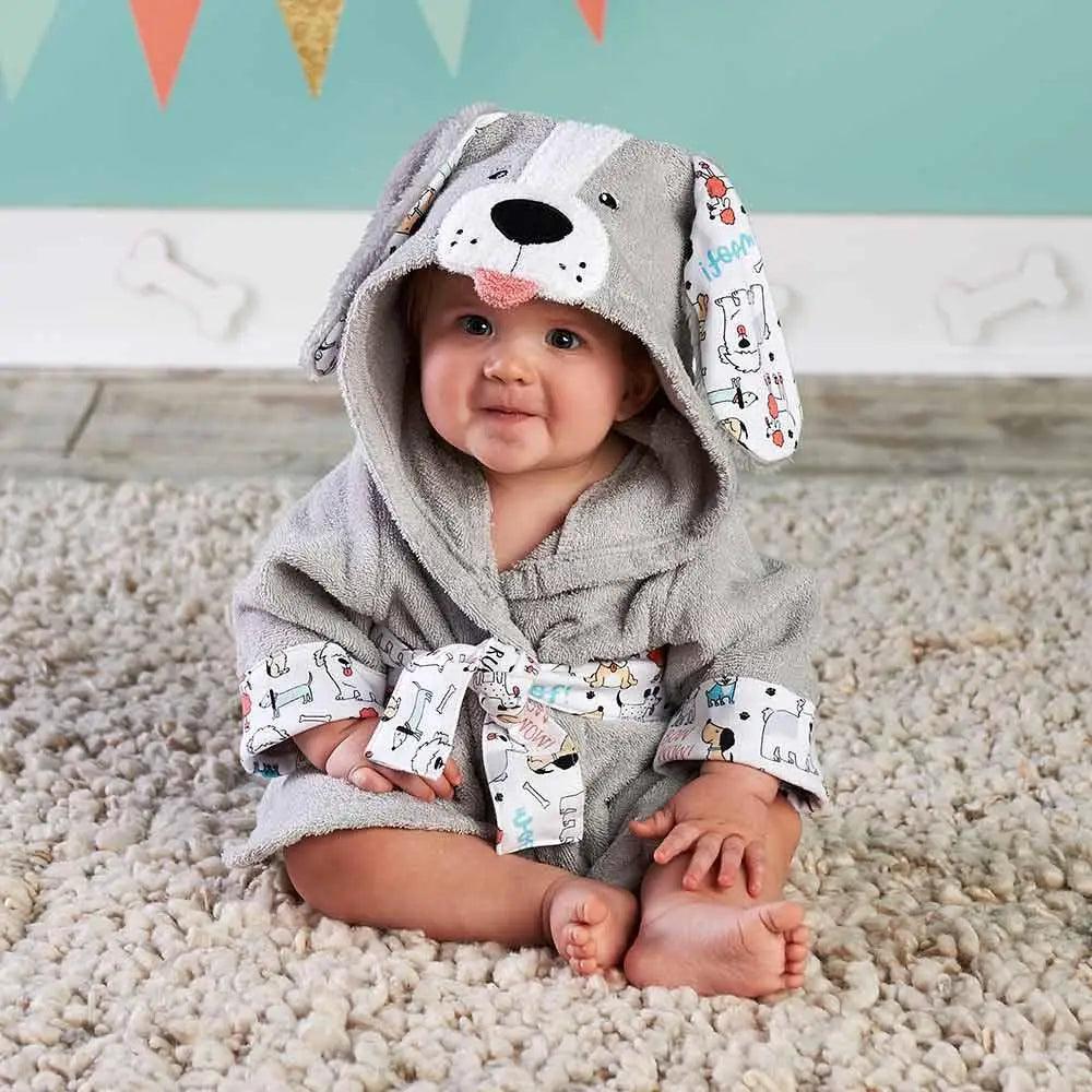 Baby Cute Mini Cartoon Bathrobes Soft Comfortable Bathrobe Warm Bath Towel For Babies Infants Beach Indoor Towel Durable Blankets Stevvex
