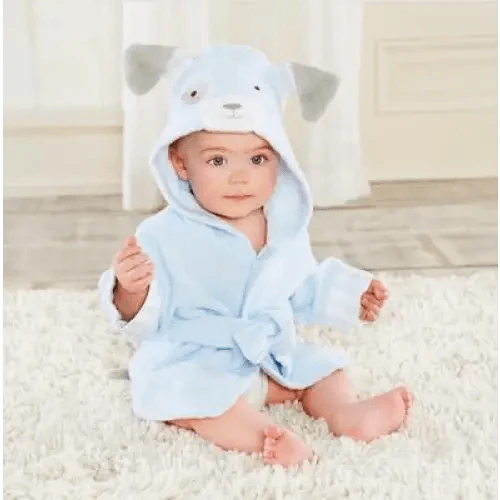 Baby Cute Mini Cartoon Bathrobes Soft Comfortable Bathrobe Warm Bath Towel For Babies Infants Beach Indoor Towel Durable Blankets Stevvex
