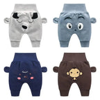 Baby cute pants boys girl cartoon ,  children toddler spring autumn newborn infant trousers