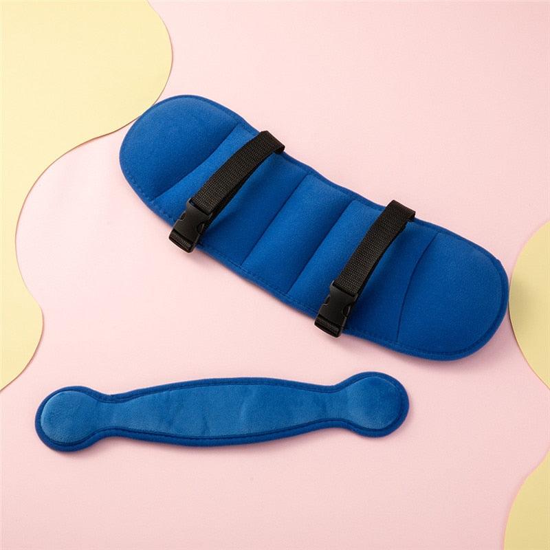Baby Kids Adjustable Safety Car Seat pillow Head Support Fixed Soft Sleeping Pillows Neck Protection Headrest Sleep Positioners Child Head Support for Car Seats Safe Comfortable Head & Neck Pillow Support Solution for Front Facing Car Seats Stevvex