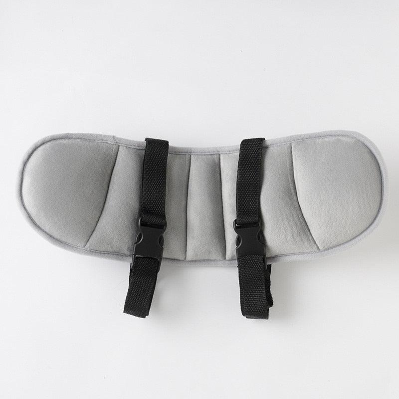 Baby Kids Adjustable Safety Car Seat pillow Head Support Fixed Soft Sleeping Pillows Neck Protection Headrest Sleep Positioners Child Head Support for Car Seats Safe Comfortable Head & Neck Pillow Support Solution for Front Facing Car Seats Stevvex