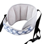 Baby Kids Adjustable Safety Car Seat pillow Head Support Fixed Soft Sleeping Pillows Neck Protection Headrest Sleep Positioners Child Head Support for Car Seats Safe Comfortable Head & Neck Pillow Support Solution for Front Facing Car Seats Stevvex