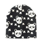 Baby Knit Cotton Cartoon Printed Baby Caps For Boys And Girls For Autumn And Winter Soft And Warm Cap