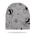 Baby Knit Cotton Cartoon Printed Baby Caps For Boys And Girls For Autumn And Winter Soft And Warm Cap