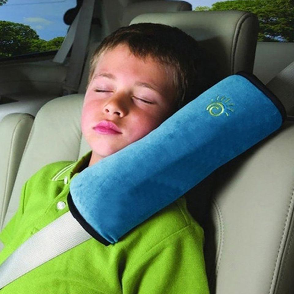 Baby Pillow Car Safety Belt & Seat Sleep Positioner Seat Belt Cover for Kids Toddler Travel Seatbelt Pillow for Booster Seat in Car Baby Car Seat Head Neck Shoulder Support Protect Shoulder Pad Adjust Vehicle Seat Cushion for Childs Kids Playpens Stevvex