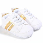 Baby Shoes Classical Sport Soft Sole PU Leather Multi-Color Crib Baby Moccasins Casual Sneakers