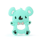 Baby Silicone Teethers BPA Free Teething Toy Animals Koala Bear Dog Teether Silicone Beads