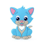 Baby Silicone Teethers BPA Free Teething Toy Animals Koala Bear Dog Teether Silicone Beads