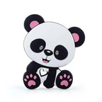 Baby Silicone Teethers BPA Free Teething Toy Animals Koala Bear Dog Teether Silicone Beads