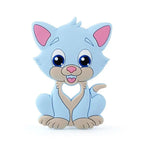 Baby Silicone Teethers BPA Free Teething Toy Animals Koala Bear Dog Teether Silicone Beads