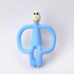 Baby Teether Toys Toddle Safe Banana Teething Ring Silicone Chew Dental Care Toothbrush Nursing Beads Gift For Infant