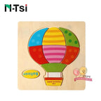 Baby Wooden Puzzle Toys for Toddlers Developing Educational Kids Toys For Children Game Cartoon Animal Gift 3 Years - SJB-DIAMOND ELITES