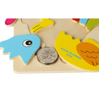 Baby Wooden Puzzle Toys for Toddlers Developing Educational Kids Toys For Children Game Cartoon Animal Gift 3 Years - SJB-DIAMOND ELITES
