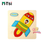 Baby Wooden Puzzle Toys for Toddlers Developing Educational Kids Toys For Children Game Cartoon Animal Gift 3 Years - SJB-DIAMOND ELITES