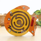 Baby Wooden Toy for Children Magnetic Maze Balance Board Wood game , Maze Puzzle baby Toys  0-12Months - SJB-DIAMOND ELITES