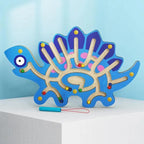 Baby Wooden Toy for Children Magnetic Maze Balance Board Wood game , Maze Puzzle baby Toys  0-12Months - SJB-DIAMOND ELITES