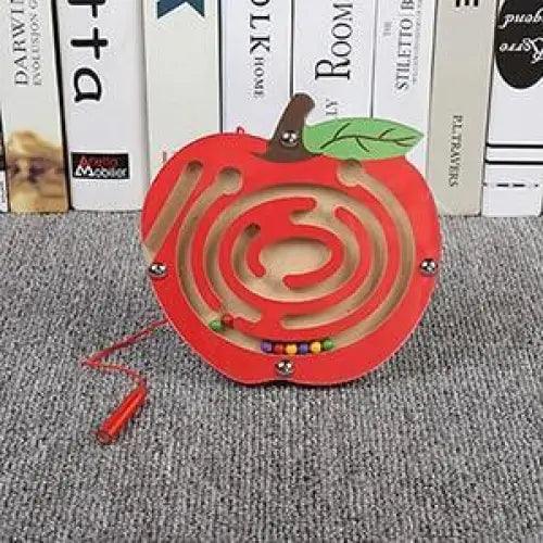 Baby Wooden Toy for Children Magnetic Maze Balance Board Wood game , Maze Puzzle baby Toys  0-12Months - SJB-DIAMOND ELITES