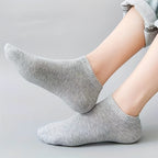 15 Pairs Unisex Low Cut Socks - Fashionable Solid Colors, Ultra-Soft & Featherweight - Ideal for Everyday Wear, Versatile Ladies & Gents Stockings & Hosiery Value Pack Lootquake LLC