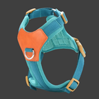 Retro Pet Harness - Adjustable PU Leather & Mesh Fashioned Furbabies