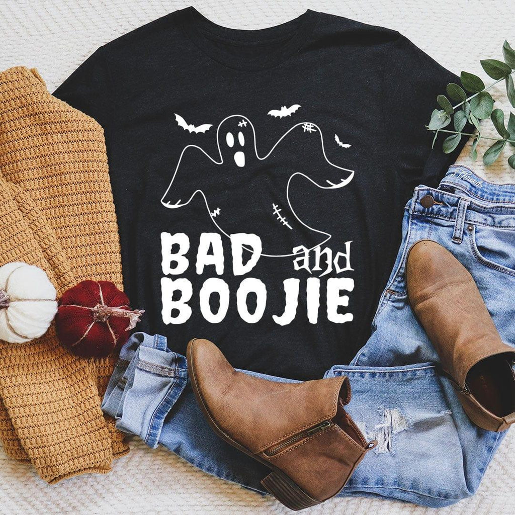 Bad And Boojie Tee Peachy Sunday
