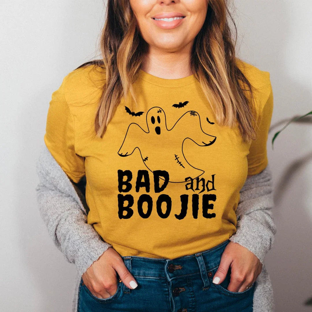 Bad And Boojie Tee Peachy Sunday