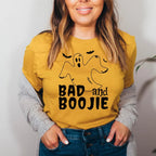 Bad And Boojie Tee Peachy Sunday