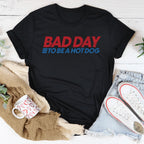 Bad Day To Be A Hot Dog Tee Peachy Sunday