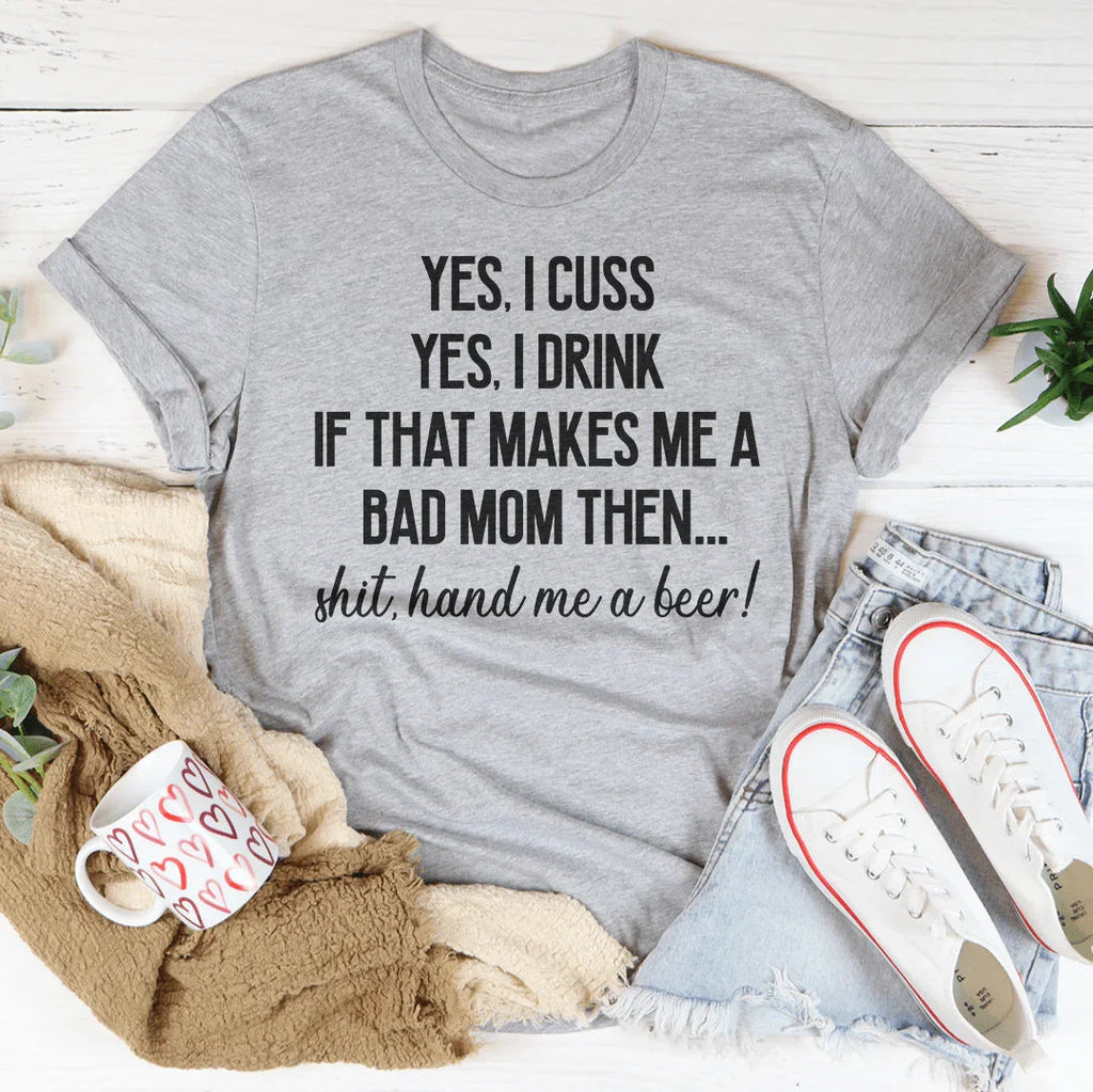Bad Mom Tee - SJB-DIAMOND ELITES