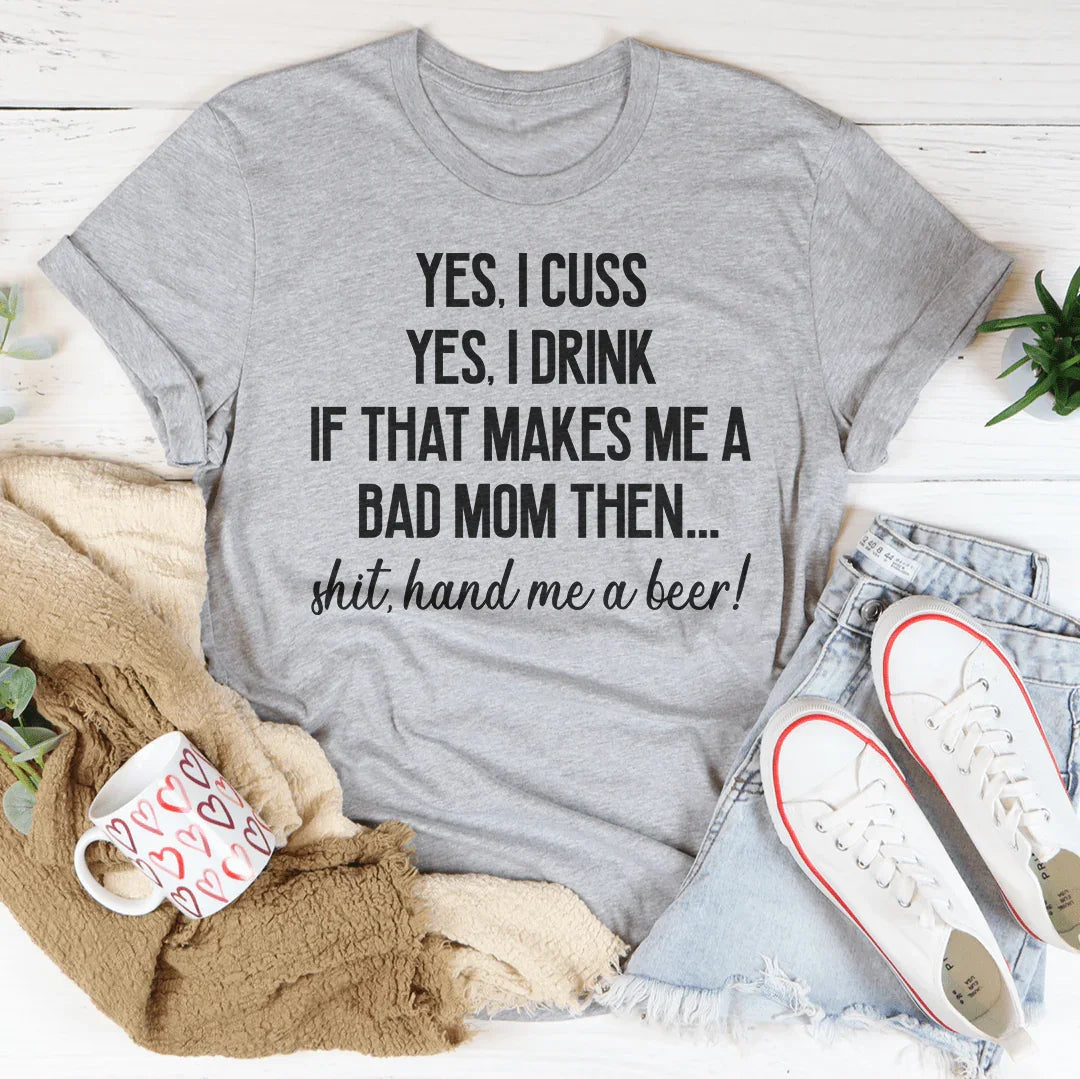 Bad Mom Tee - SJB-DIAMOND ELITES