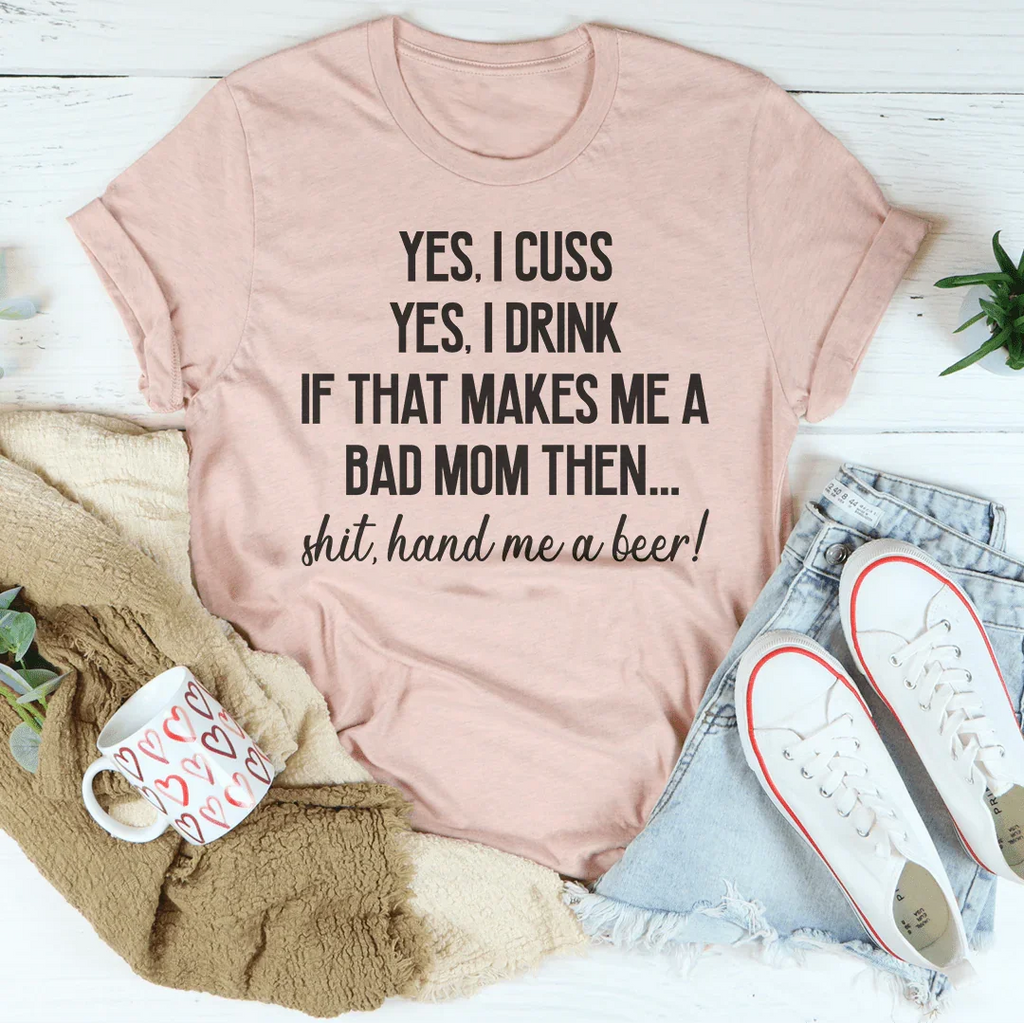 Bad Mom Tee - SJB-DIAMOND ELITES