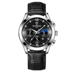 Waterproof Luminous Calendar Men's Fashion Genuine Leather Watch Pi-Mart