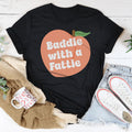 Baddie With A Fattie Tee Peachy Sunday