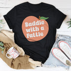 Baddie With A Fattie Tee Peachy Sunday