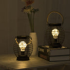 LED Iron Lantern Table Lamp - SJB-DIAMOND ELITES