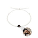 Creative Customized Color Photo Projection Bracelet Hand Woven Lovers Personality Jewelry For Men And Women Valentine's Day Gift Pi-Mart