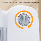 Automatic Pet Feeder Smart Food Dispenser For Cats Dogs Timer Stainless Steel Bowl Auto Dog Cat Pet Feeding Pets Supplies Pi-Mart