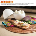 Microwave Egg Steamer Boiler Cooker Easy Quick 5 Minutes Hard Or Soft Boiled Kitchen Cooking Tools Pi-Mart