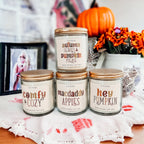 Baked Pumpkin Pie Candle With Gold Lid Subtle Pumpkin Cinnamon Clove Vanilla