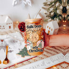 Balls Deep 17oz Christmas Mug Funny Holiday Cup With Ornament Design Humorous Seasonal Drinkware BandsCo Straps