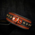 The "Balteus" brown collar - SJB-DIAMOND ELITES