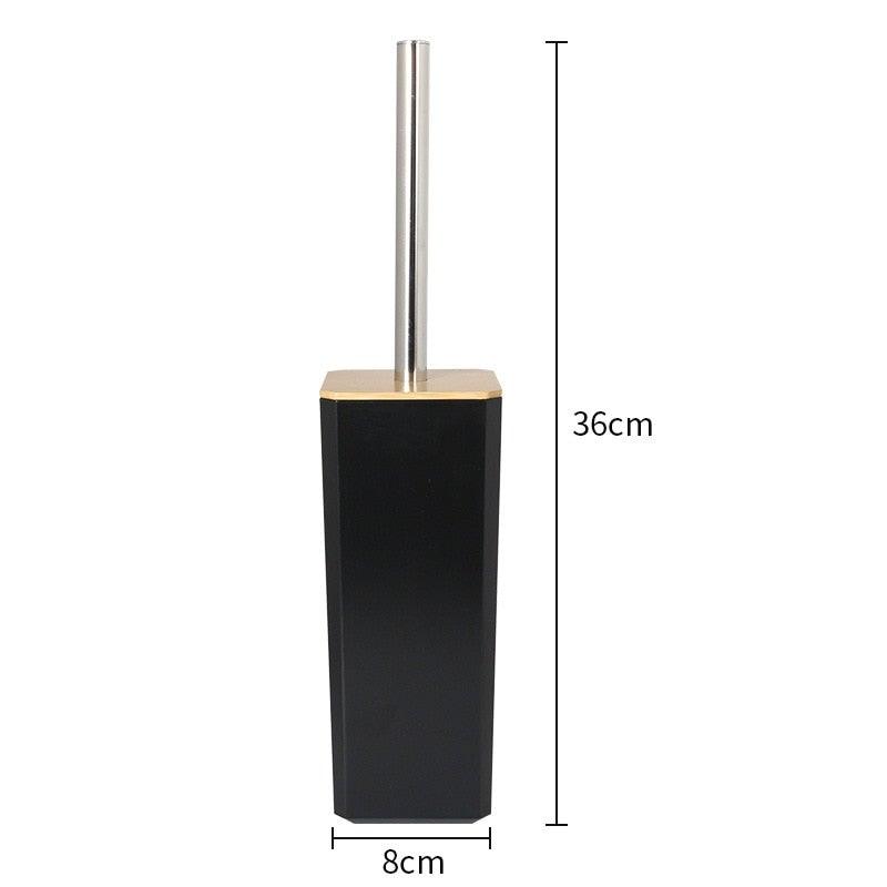 Bamboo Bathroom Accessories Set Plastic Bathroom Kit Soap Dispenser Toothbrush Cup Soap Dish Toilet Brush Holder Trash Can Bathroom Accessories Toothbrush Holder Toothbrush Cup Soap Dispenser Soap Dish Toilet Brush Holder Trash Can For Home Apartment Stevvex