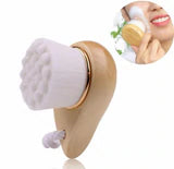 Bamboo Facial Exfoliating Brush Soft Superfine Fibers Pore Cleansing Brighten BandsCo Straps