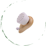 Bamboo Facial Exfoliating Brush Soft Superfine Fibers Pore Cleansing Brighten BandsCo Straps