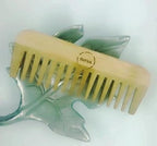 Bamboo Hair Comb 100 Percent Natural Wooden Detangler For Men Women Scalp Care