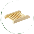 Bamboo Shampoo Bar Dish Natural Eco Soap Holder Tray For Solid Shampoo