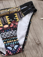 Bandage Bikini String Strappy Swim Wear Bathing Suit Swimsuit Beachwear Swimwear Women Bikini Women's Halter Bandage Bikini Strappy Bottom Two Piece Swimsuits Stevvex