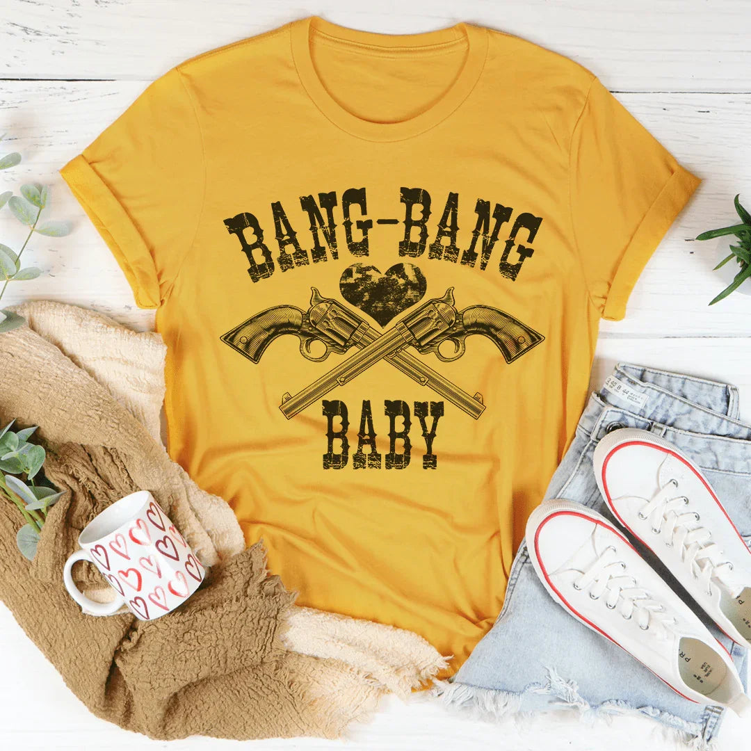 Bang Bang Baby Tee Peachy Sunday