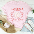 Baseball Mom Social Club Tee Peachy Sunday